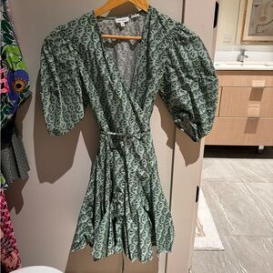 Rhode Claudine Dress Belted XS